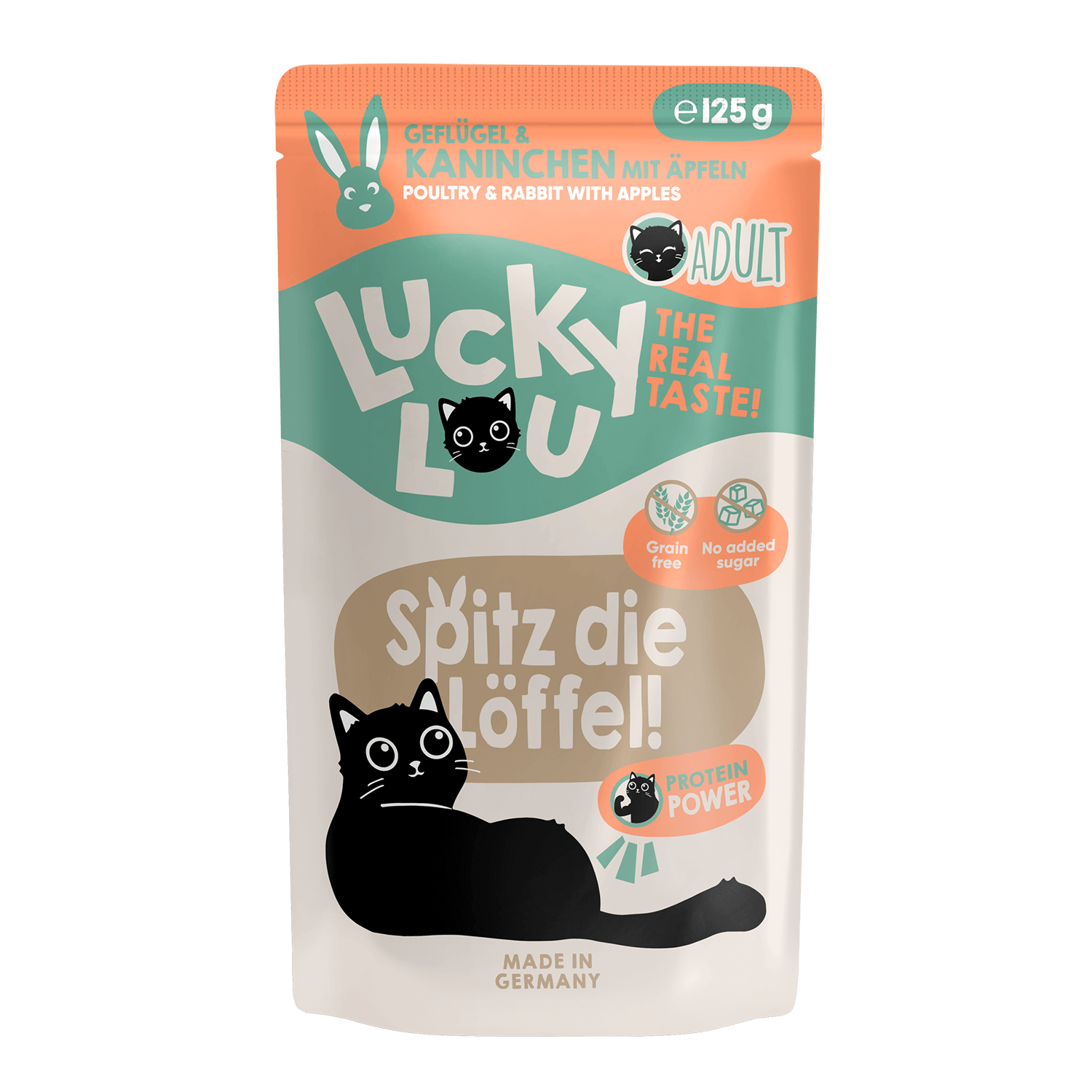 Lucky Lou® Lifestage Adult Geflügel & Kaninchen 125g