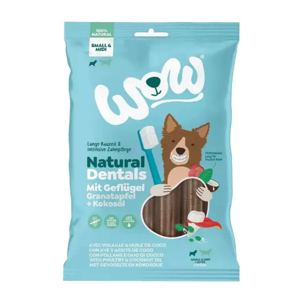 WOW Natural Dentals Geflügel MIDI 180 g