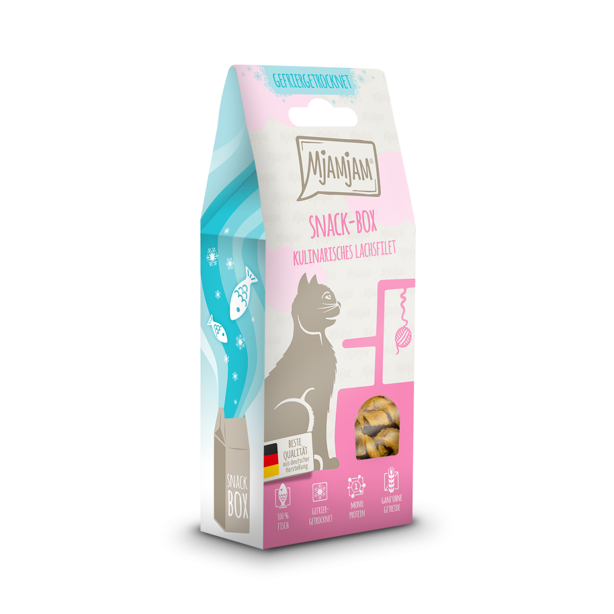 MjAMjAM - Snackbox - kulinarisches Lachsfilet