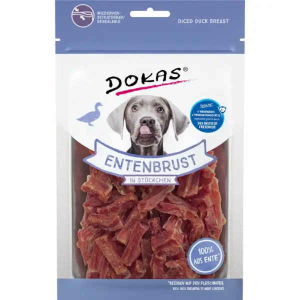 Dokas Entenbrust in Stückchen 70g MHD 09/25