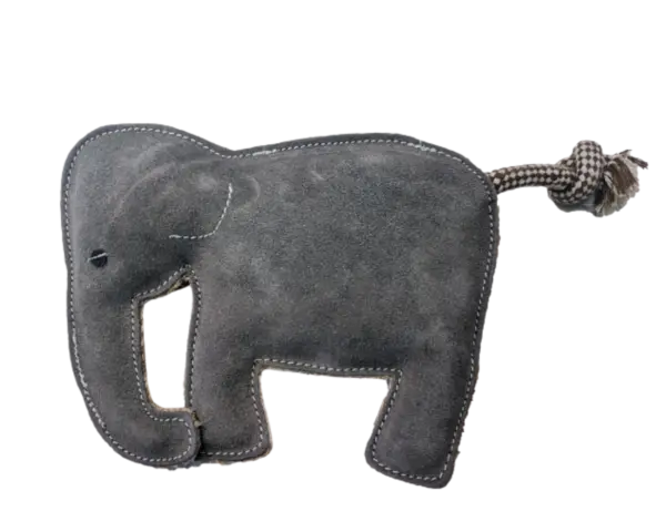 Lakefields Lederspielzeug-Elefant