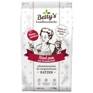 Betty`s Landhausküche Katze Adult Rind pur